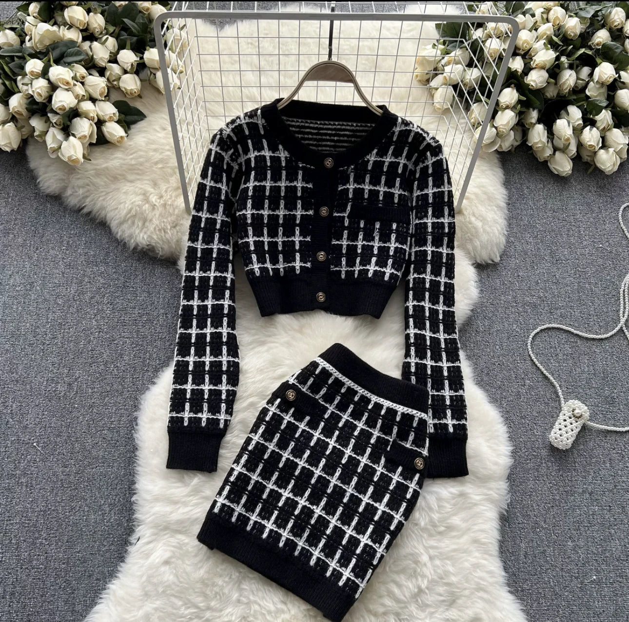 Pankh Franklin Three Piece Wool Coord Set