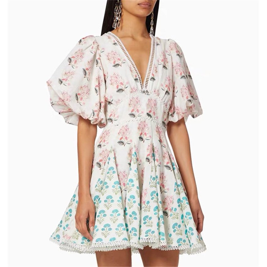 Sofia Floral Printed Dress