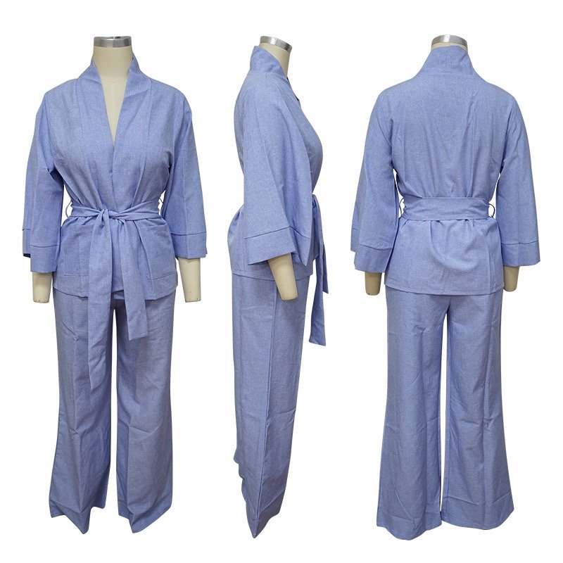 Pankh Larisa Stiff Shirt And Wide Leg Pant Set