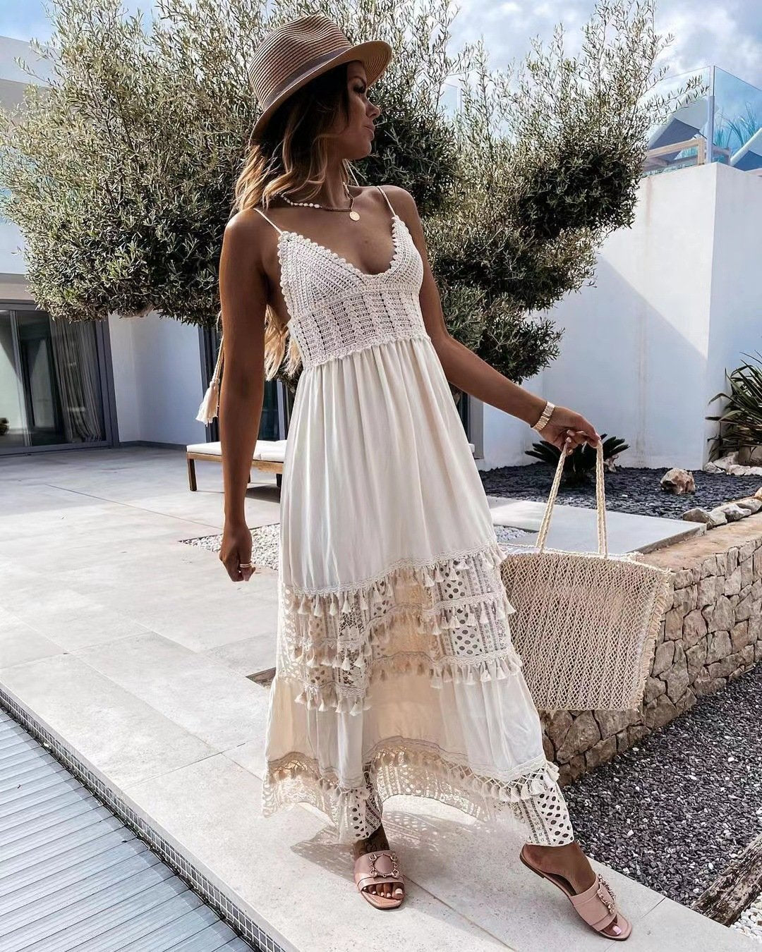 Tessa Crocia Beach Wear Boho Summer Maxi