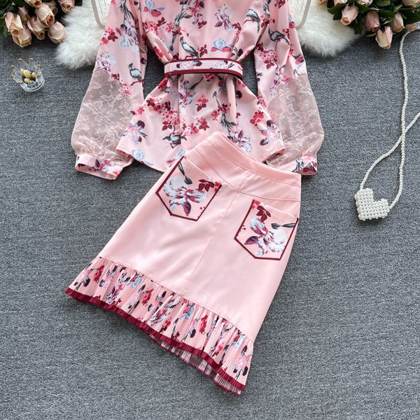 Pankh Miler Spring Summer Printed Coord Set
