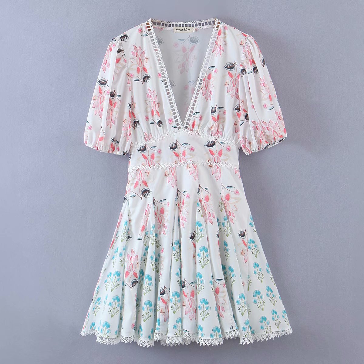 Sofia Floral Printed Dress