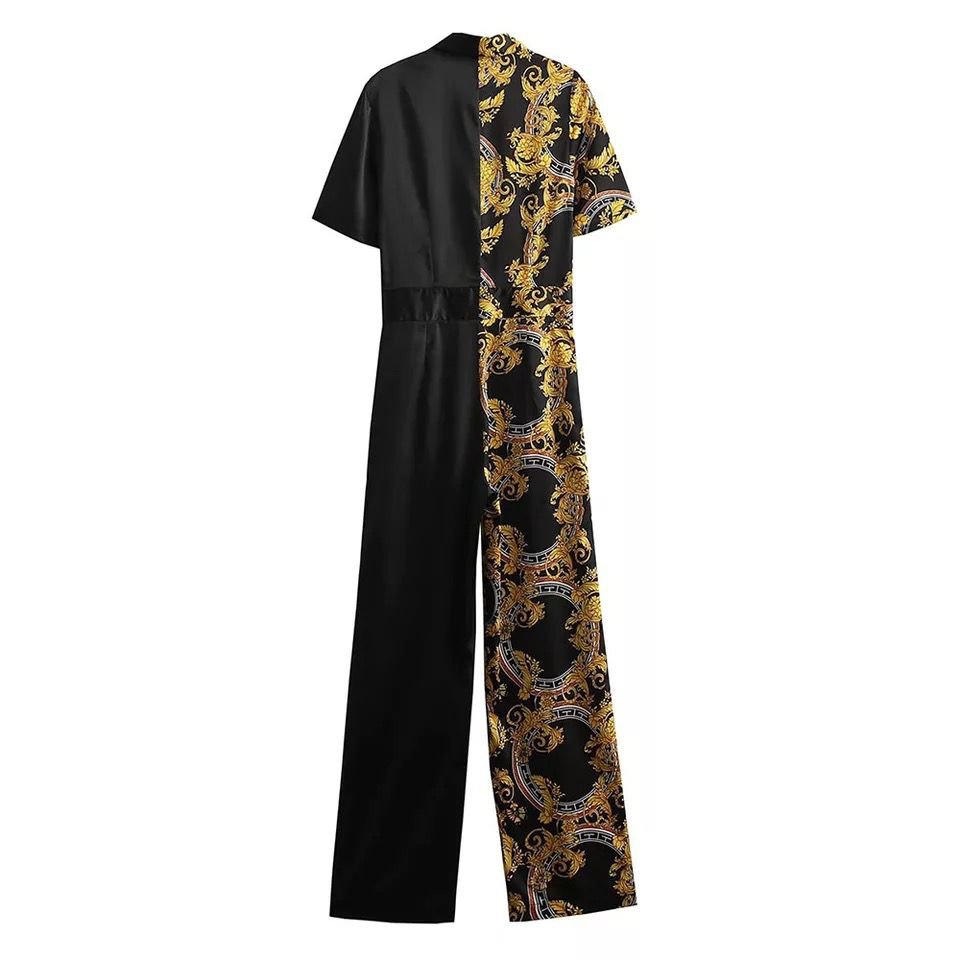 Versacii Silk Jumpsuit