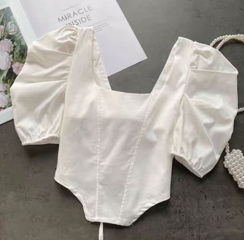 Pankh Elice Summer Corset Fit Cropped Top
