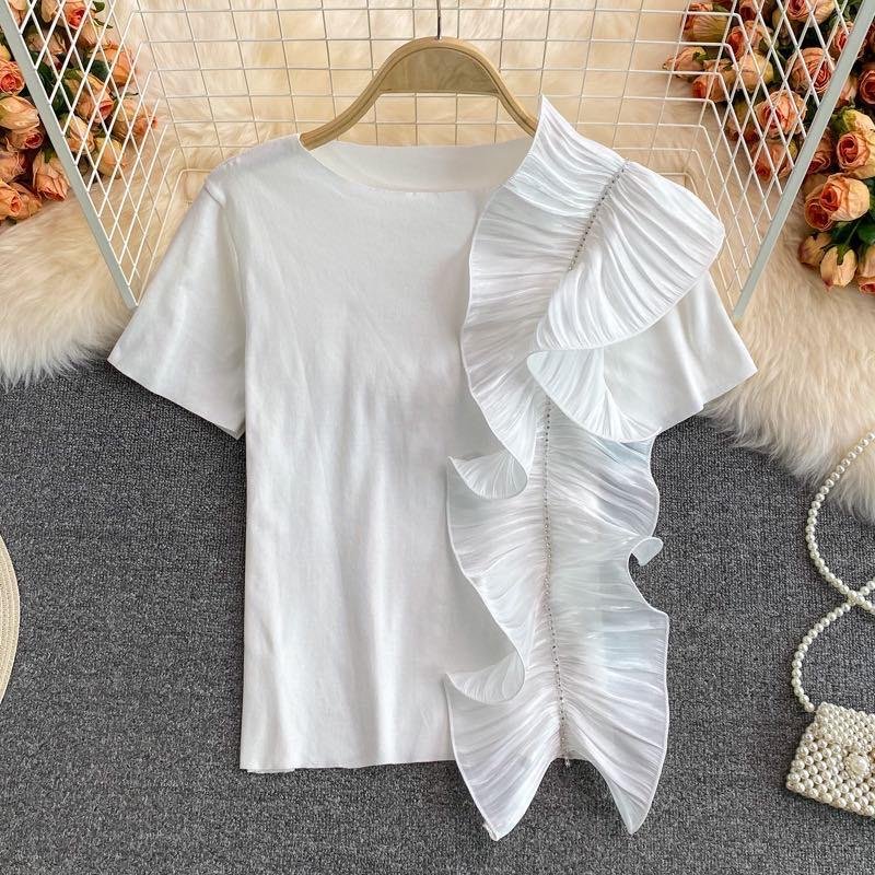 Pankh Ronsa ruffle tee