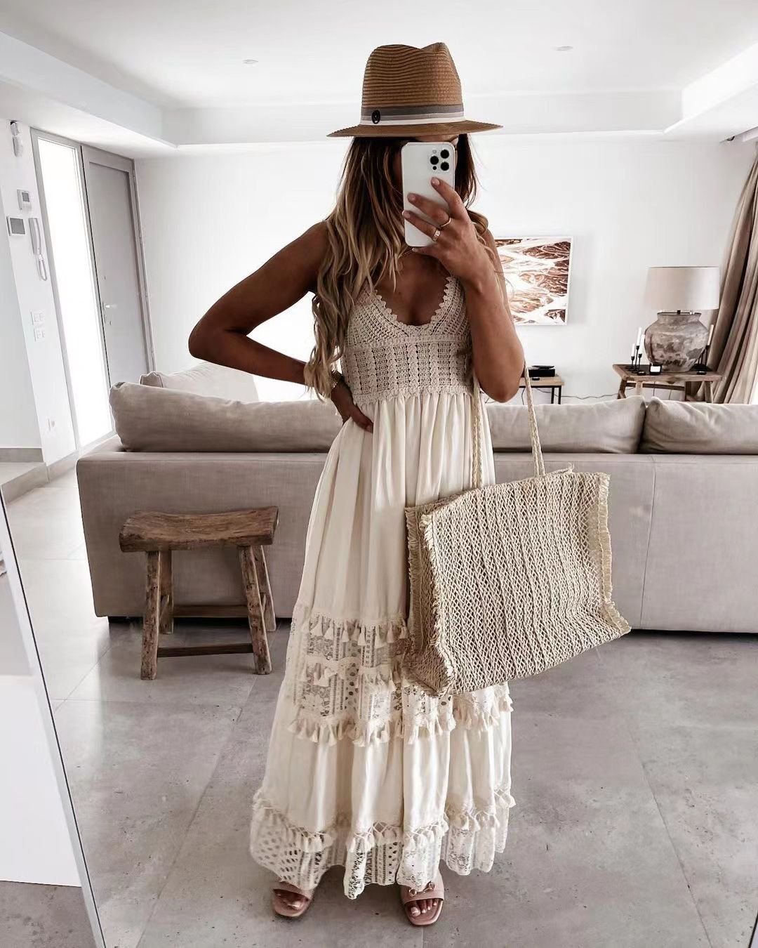 Tessa Crocia Beach Wear Boho Summer Maxi