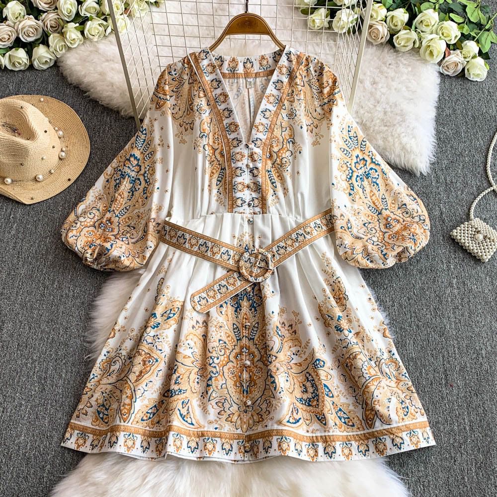 Pankh Maise Boho Printed Dress