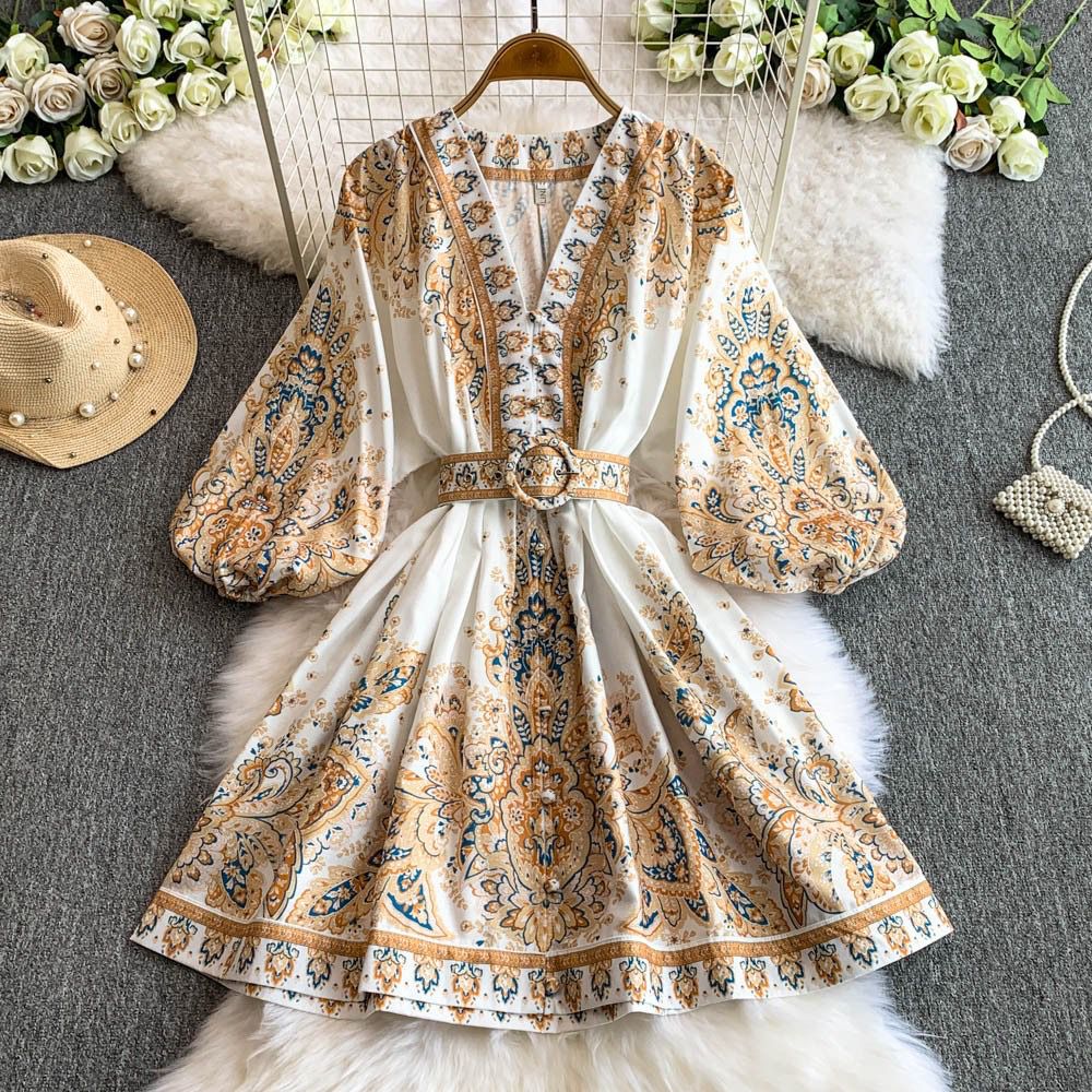 Pankh Maise Boho Printed Dress