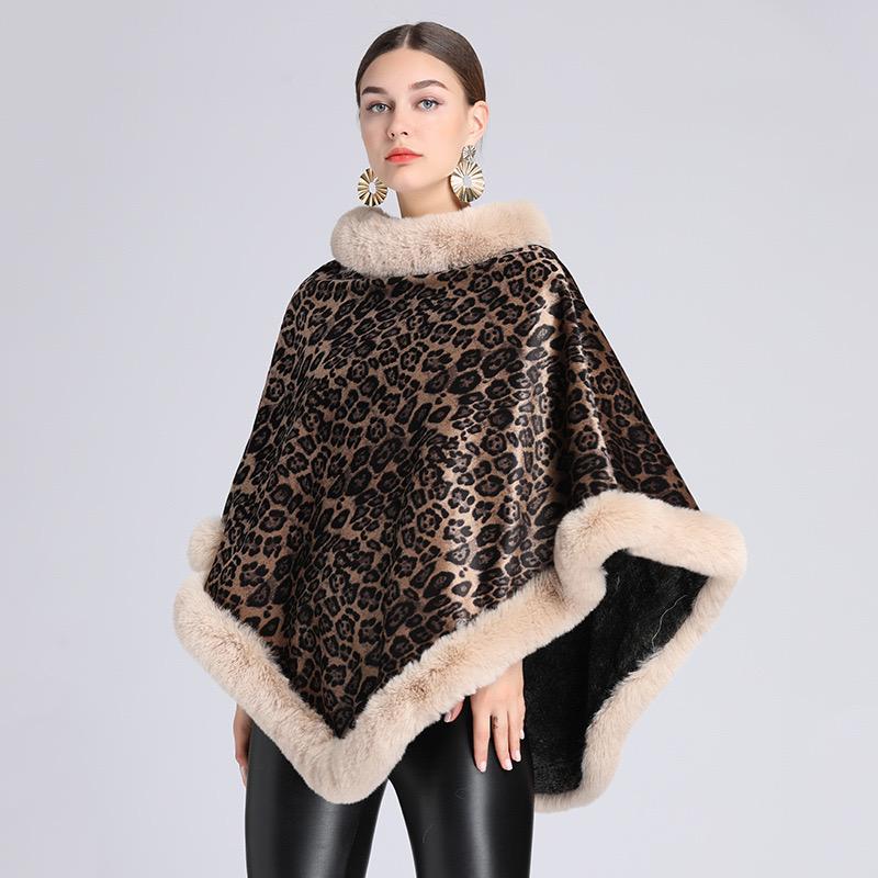 Pankh Beckett Oversized Fur Cape