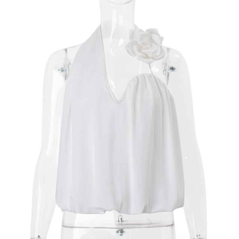 Pankh Thomas One Off Shoulder top with flower