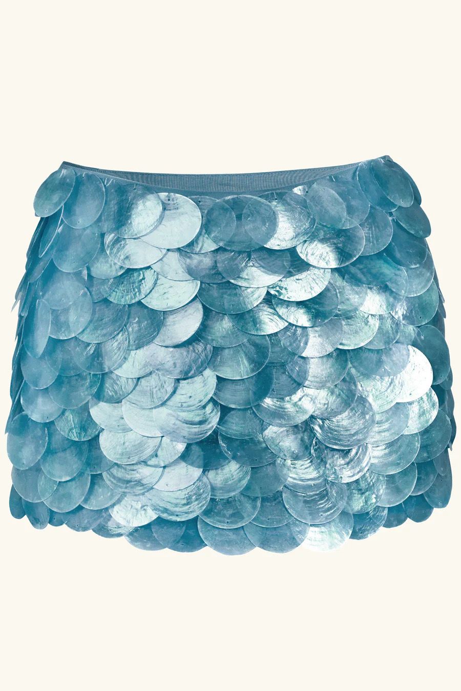 Pankh Kynlee Mini Coin Sequin Mini Skirt