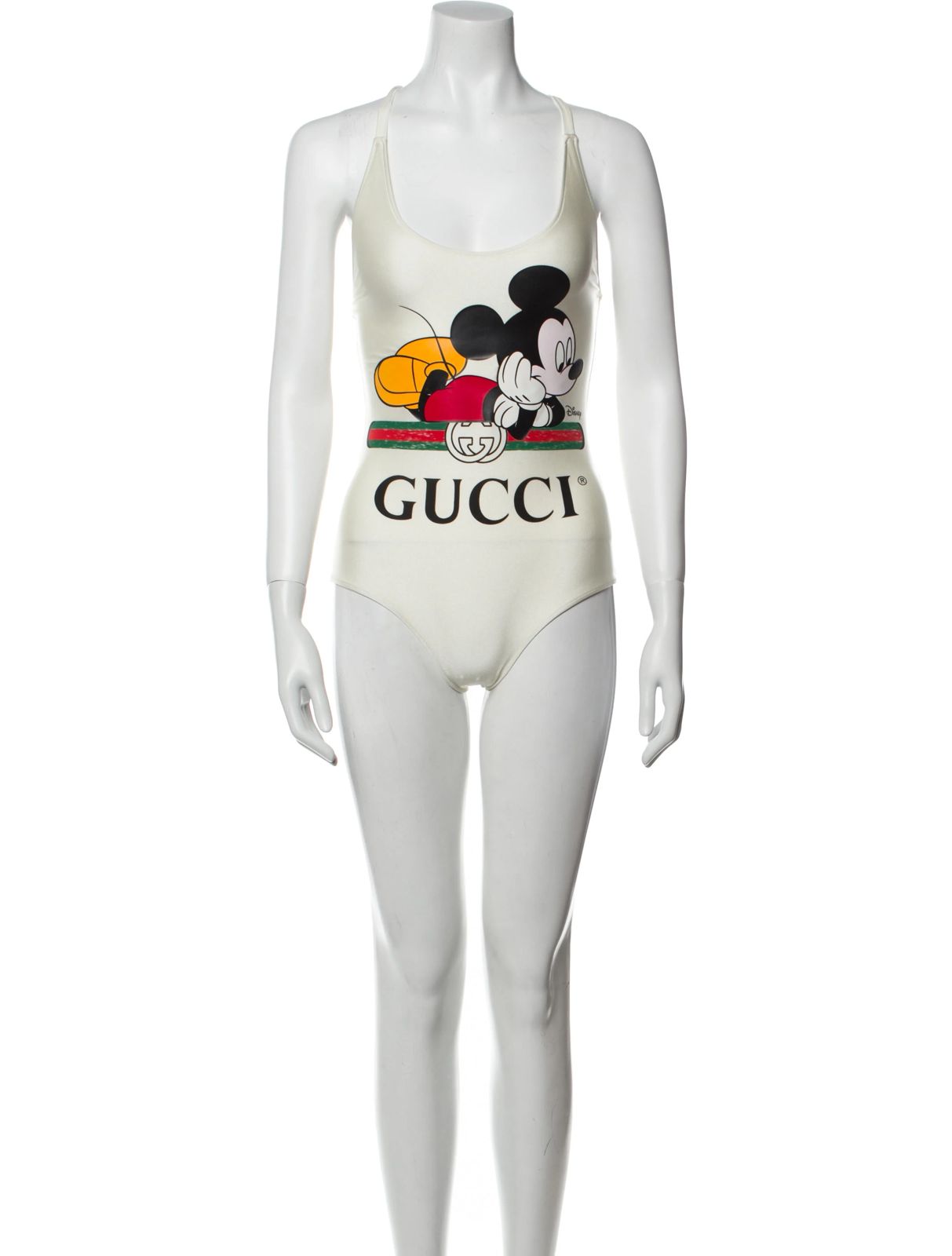 Pankh Mickey Mouse Designer Print One Piece Monokini