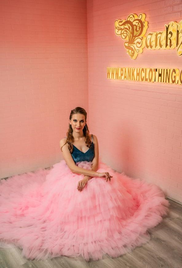 Pankh Perfect Fairytale Frill Ball Gown