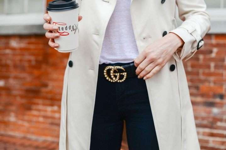 Pankh Fashion Inspired Pearl Embellished Belt