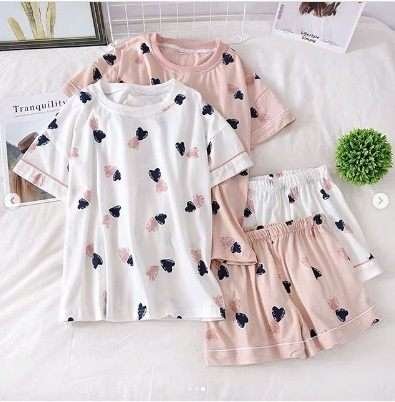 Lossy Cotton Night Suit