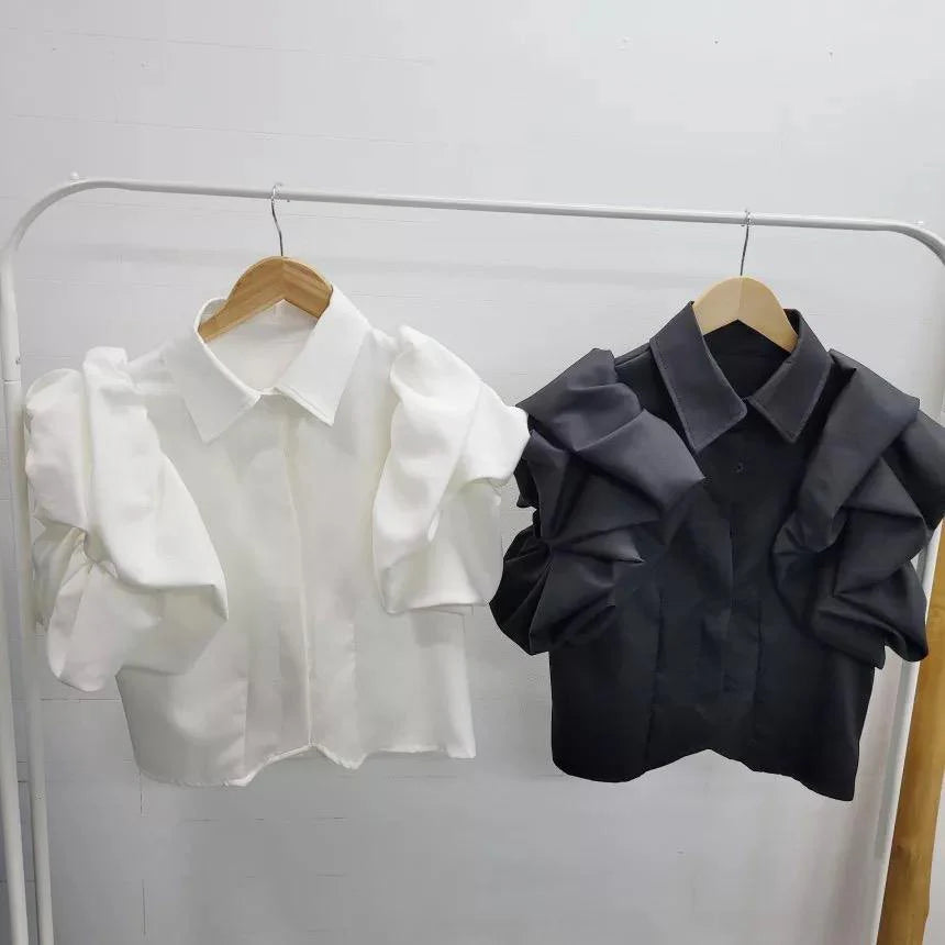 Natalia Balloon Sleeve Shirt